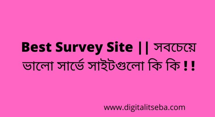 Best Survey Site