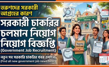 সরকারী চাকরির চলমান নিয়োগ বিজ্ঞপ্তি (Government Job Recruitment)