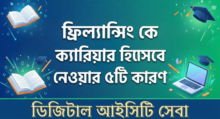 ফ্রিল্যান্সিং কে ক্যারিয়ার হিসেবে নেওয়ার ৫টি কারণ জেনে রাখুন