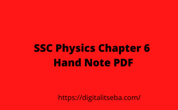 Chapter 6 Hand Note