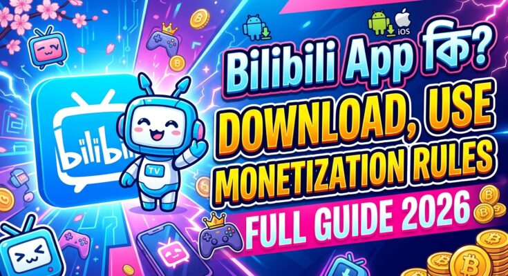 Bilibili App কি? Download, Use & Monetization Rules Full Guide